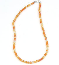 Load image into Gallery viewer, Red Agate Necklace with Sterling Silver Clasp/Ring