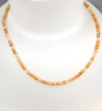 Load image into Gallery viewer, Red Agate Necklace with Sterling Silver Clasp/Ring